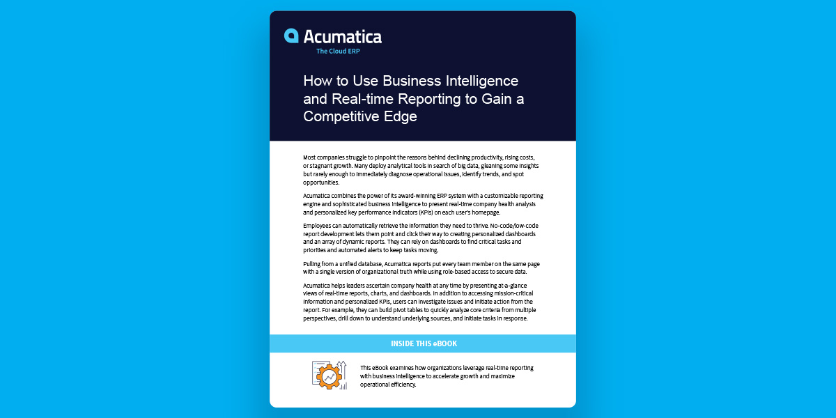 Gain a Competitive Edge with Dashboards BI eBook